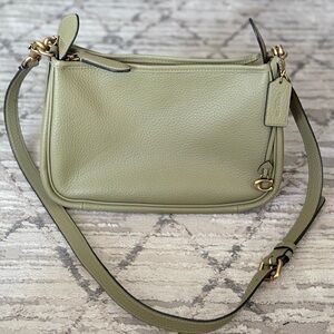 Coach Sage Green Cary Crossbody Bag